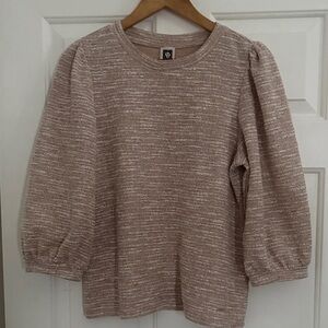 Vintage. Sleeves and Texture- go to piece. Dress up or down.